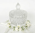 Bomboniera matrimonio elegante scatola in vetro harmony SNVT24156