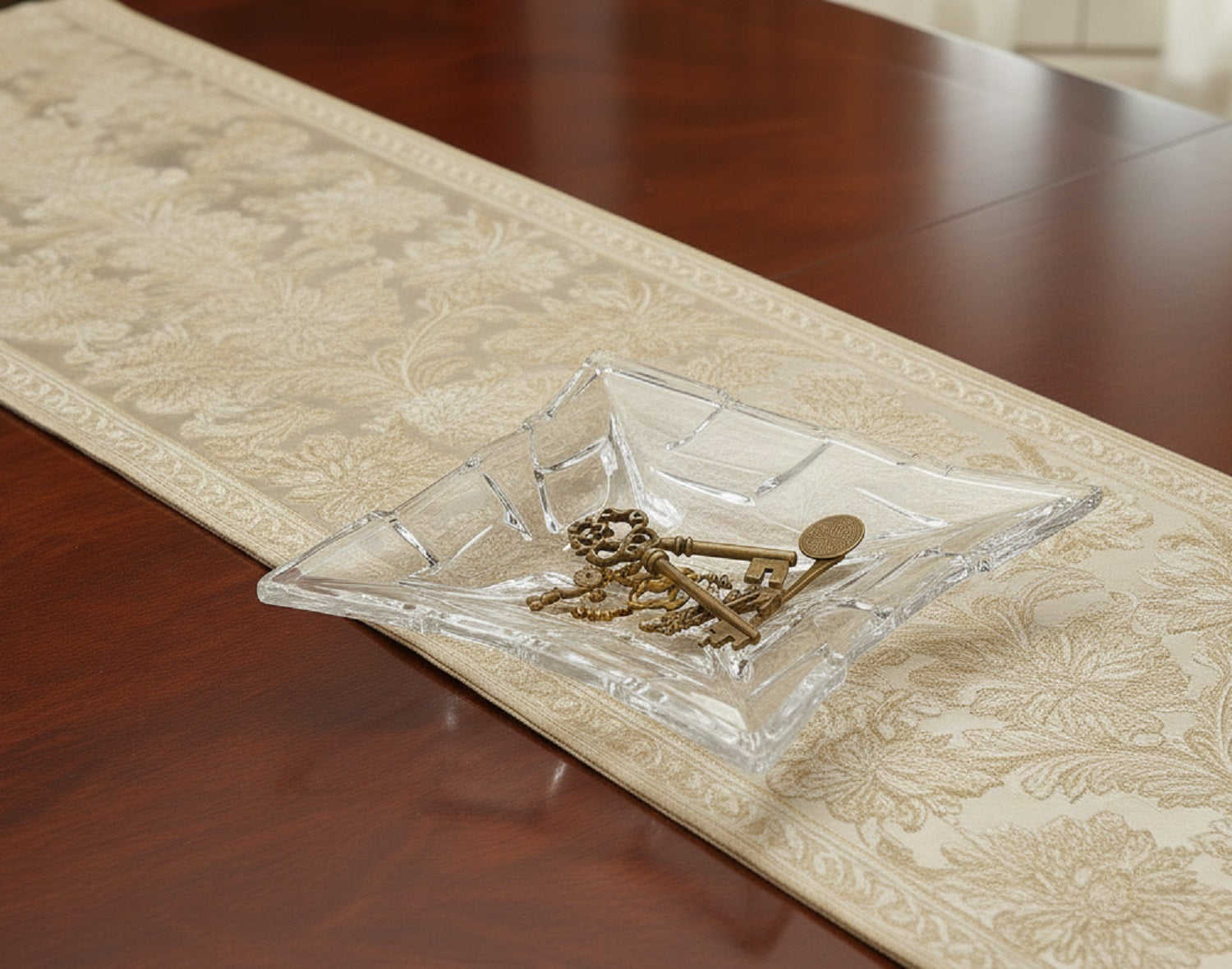 Svuota tasche in vetro bomboniera per matrimonio, ricorrenze, Harmony SNVT26025
