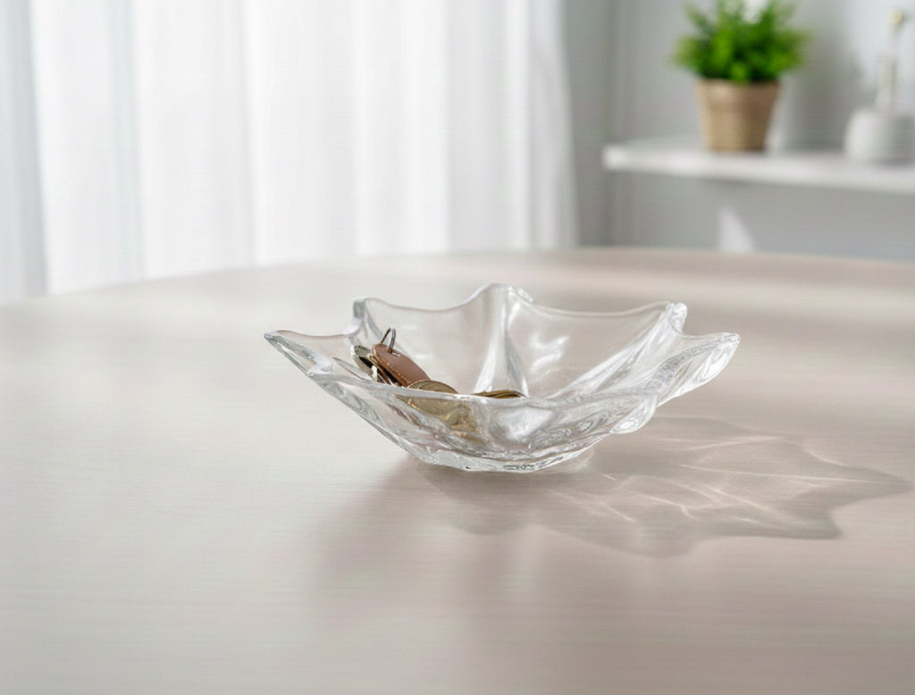 Svuota tasche corallo in vetro bomboniera per matrimonio, ricorrenze, Harmony SNVT26094