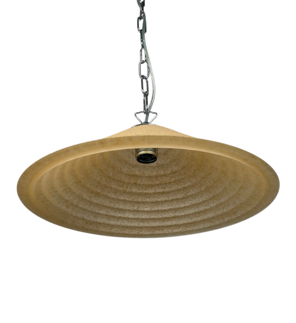 Lampadario a Sospensione Ingresso Classico in Vetro, 1 Luce, per Cucina, Bagno, Camera, Soggiorno, Scala, Corridoio art. stile (AMBRA)