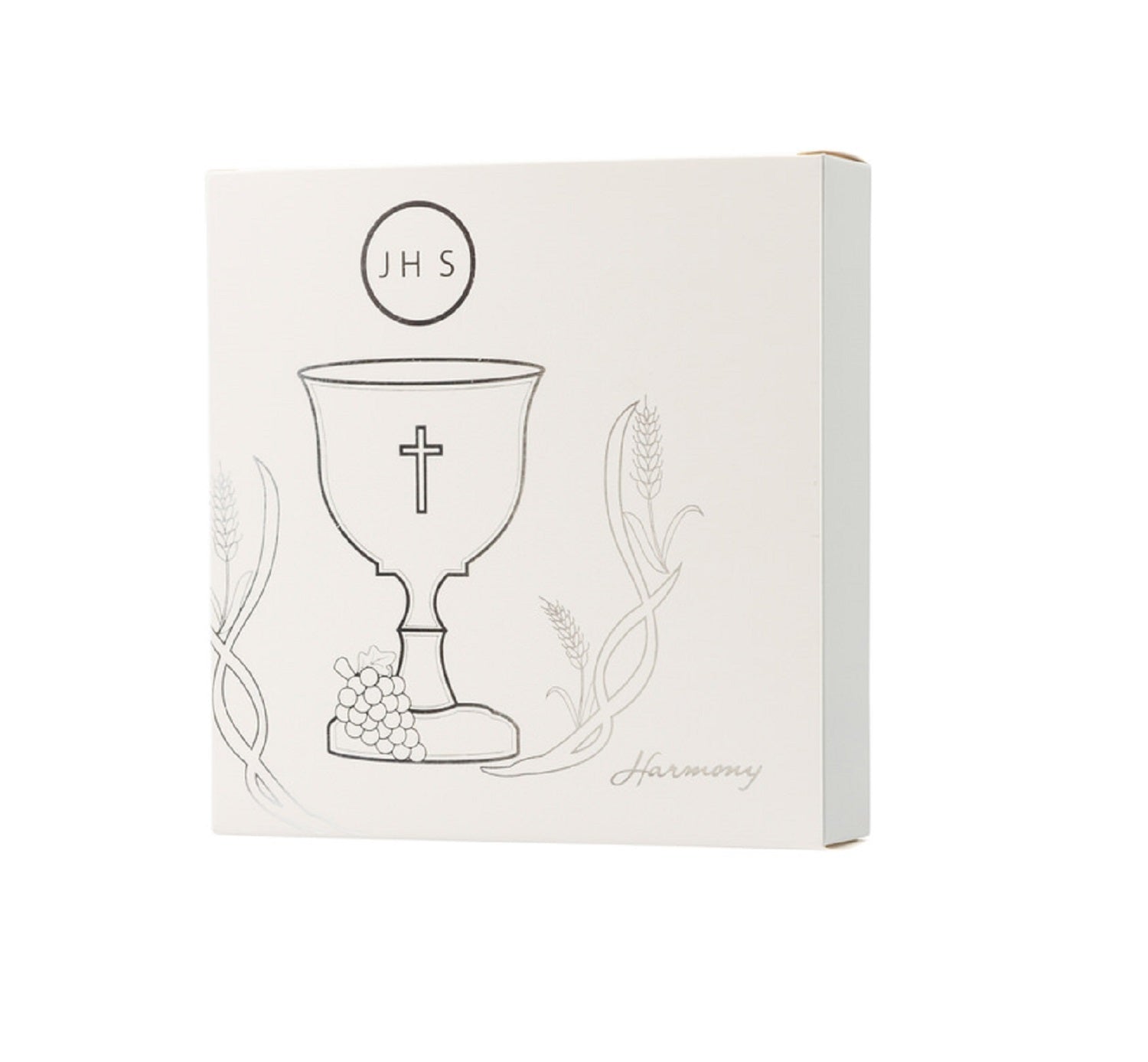 Porta foto calice in legno decorato con glietter comunione bambino bambina Harmony ARCM24022AB