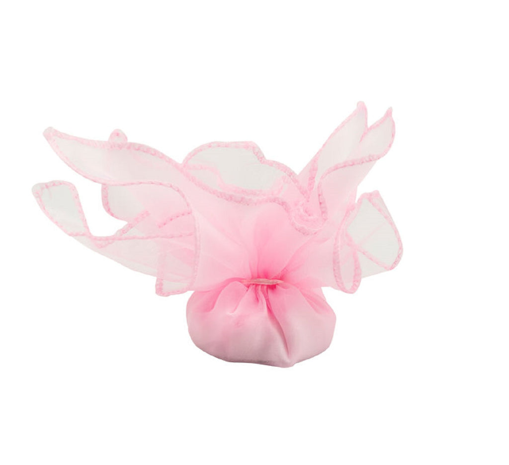 Bomboniera nascita battesimo portafoto con orsetto in legno rosa e bianco harmony ARNB24018