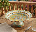 Large ceramic centerpiece decorated by hand by Sicilian ceramists Gianluca Art 3