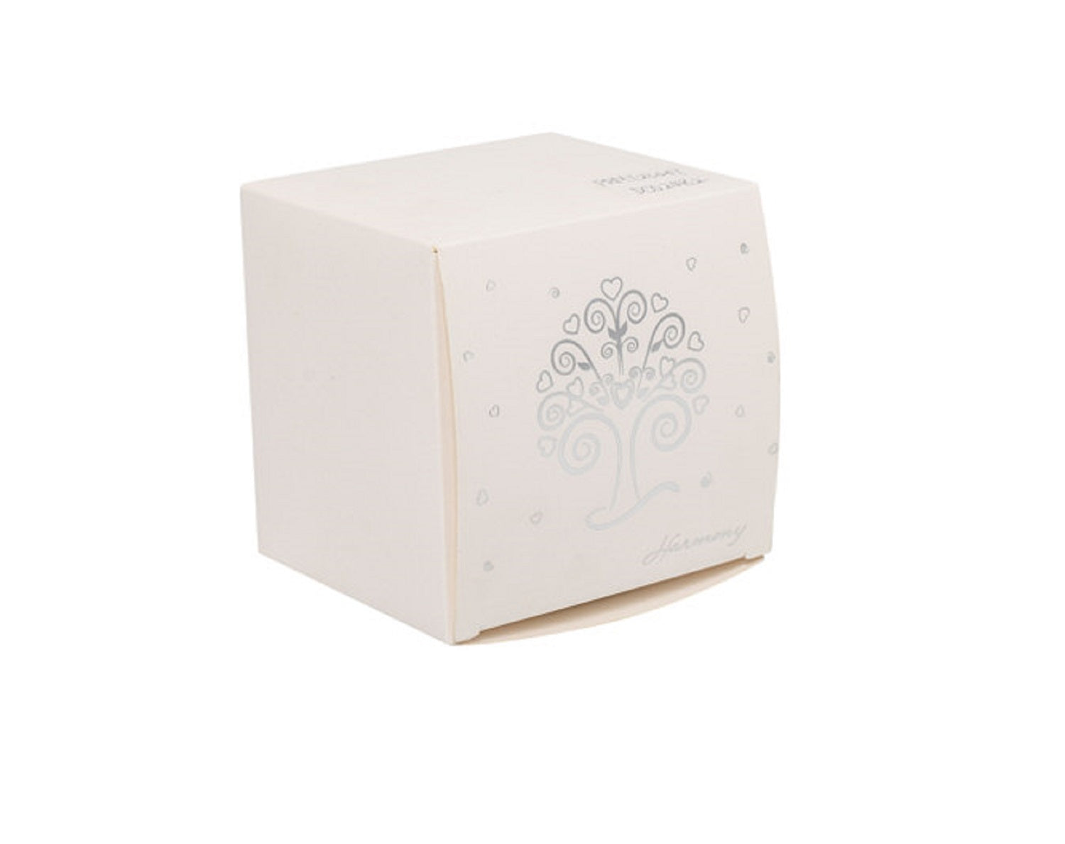 Bomboniera matrimonio antipastiera cuore in porcellana con decorazione albero della vita harmony PRMT23265