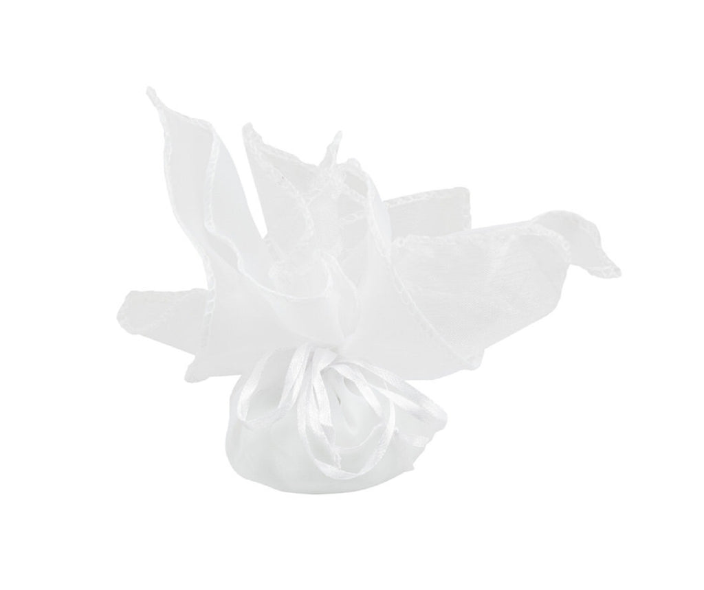 Bomboniera matrimonio set 2 tazzine con zuccheriera in porcellana e bamboo bianco harmony PRMT24011