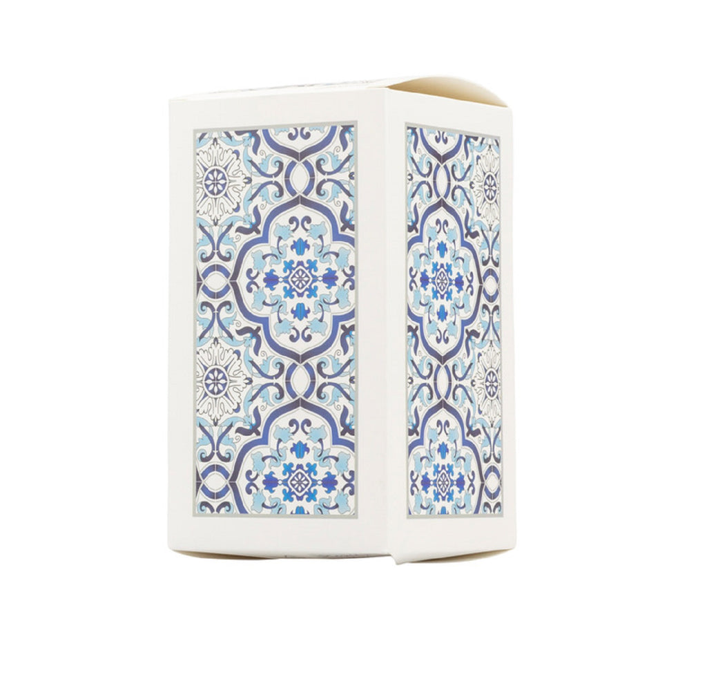 Prendi spaghetti manico in porcellana decorato con maiolica bomboniera per comunione, cresima, matrimonio, Harmony PRMT24146PB