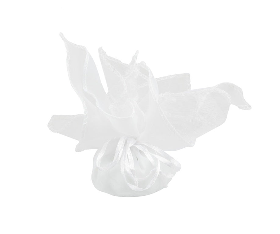 Bomboniera matrimonio cucchiaio per gelato in porcellana con decorazione maioliche blu e bianco harmony PRMT24152