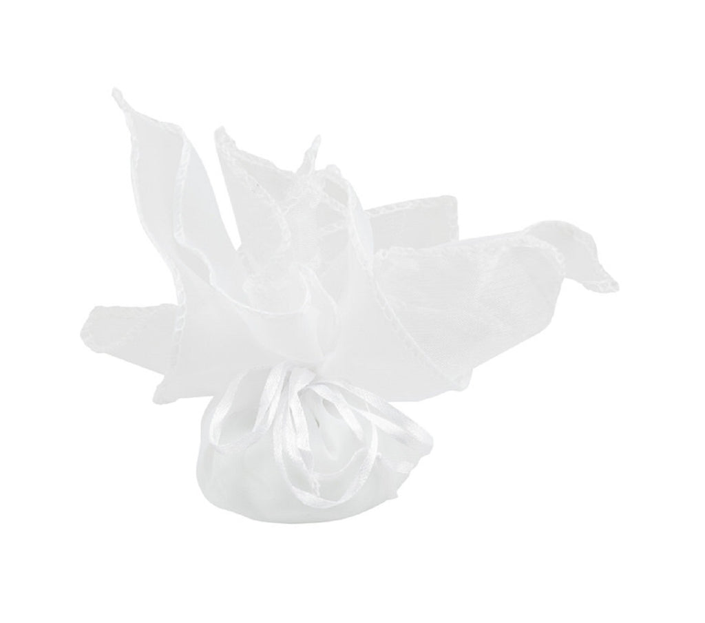 Bomboniera matrimonio albero della vita con coppia in porcellana bianco e tortora harmony PRMT24193