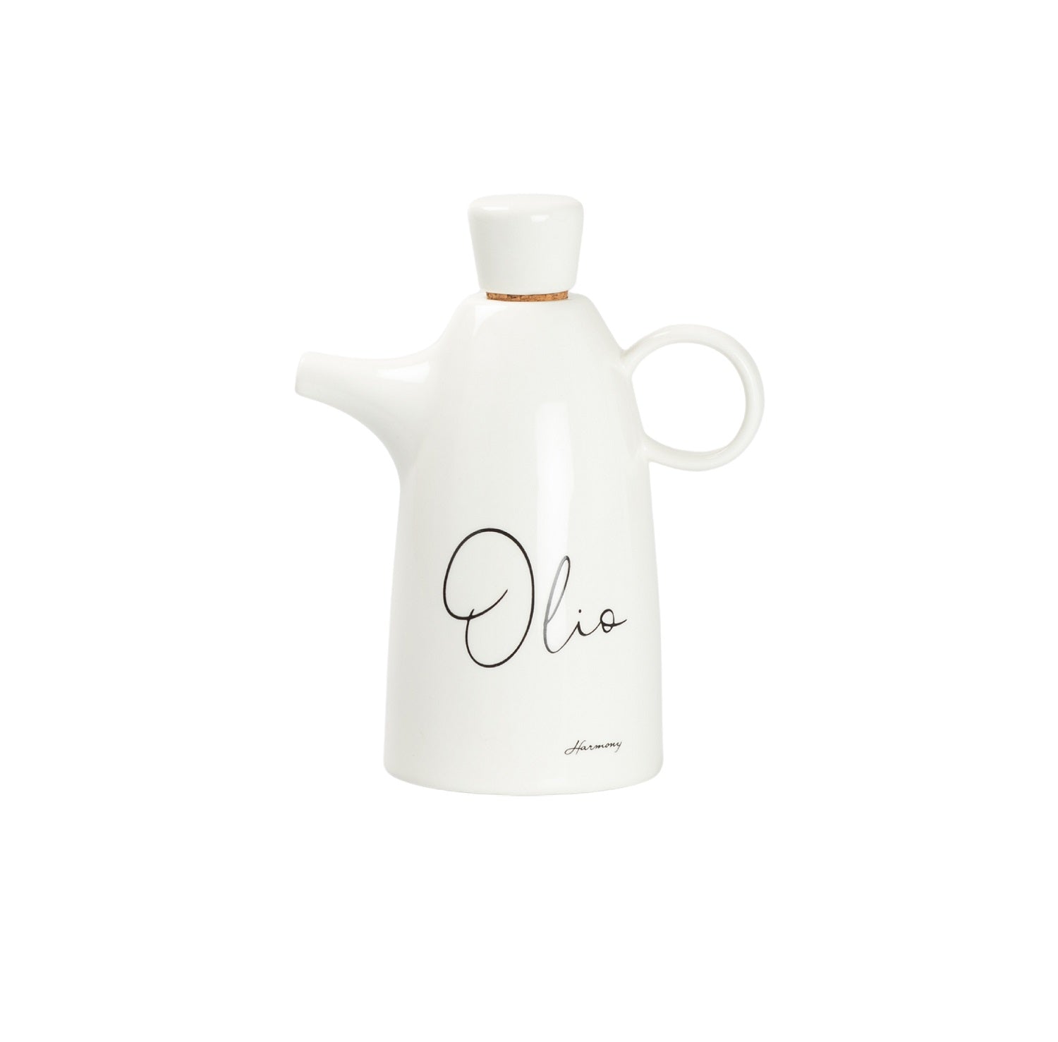 Oliera in porcellana bianca bomboniera per matrimonio, ricorrenze, Harmony PRMT26116