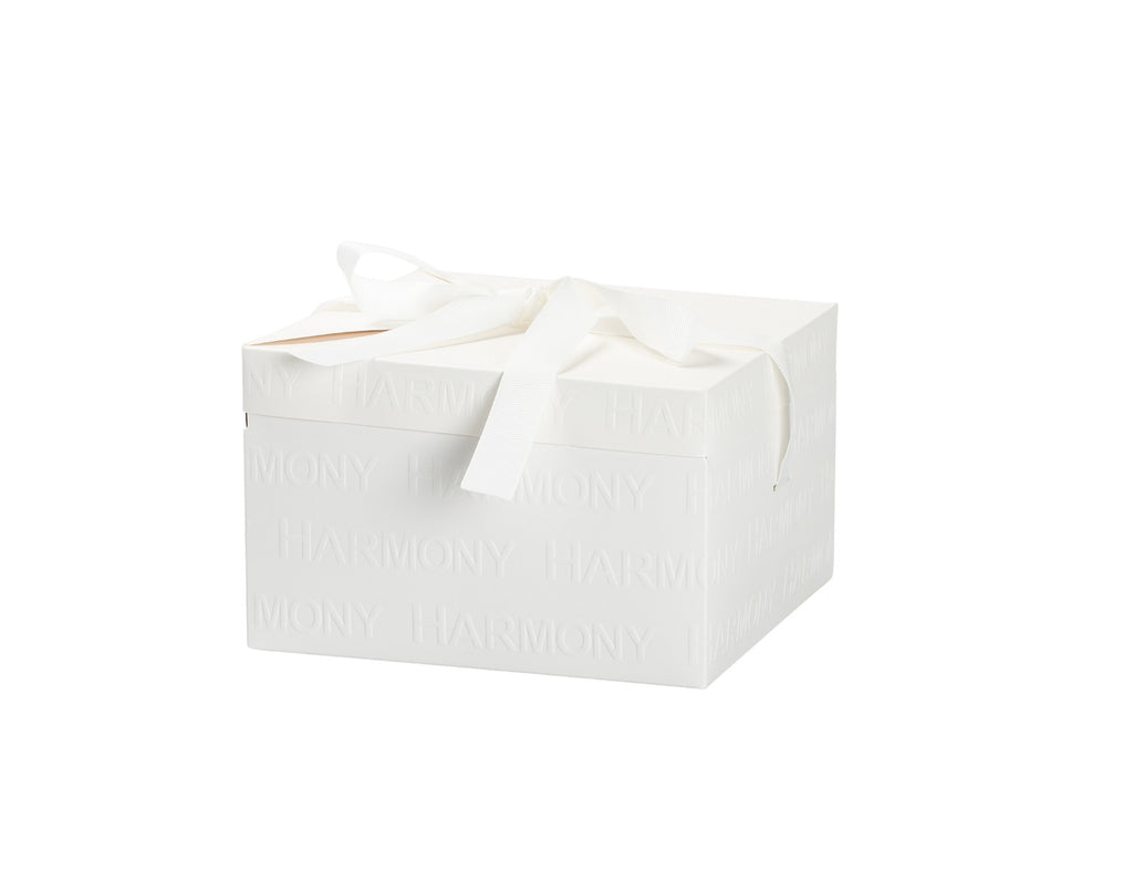 Barattolo porta biscotti in porcellana bianca bomboniera per matrimonio, ricorrenze, Harmony PRMT26123