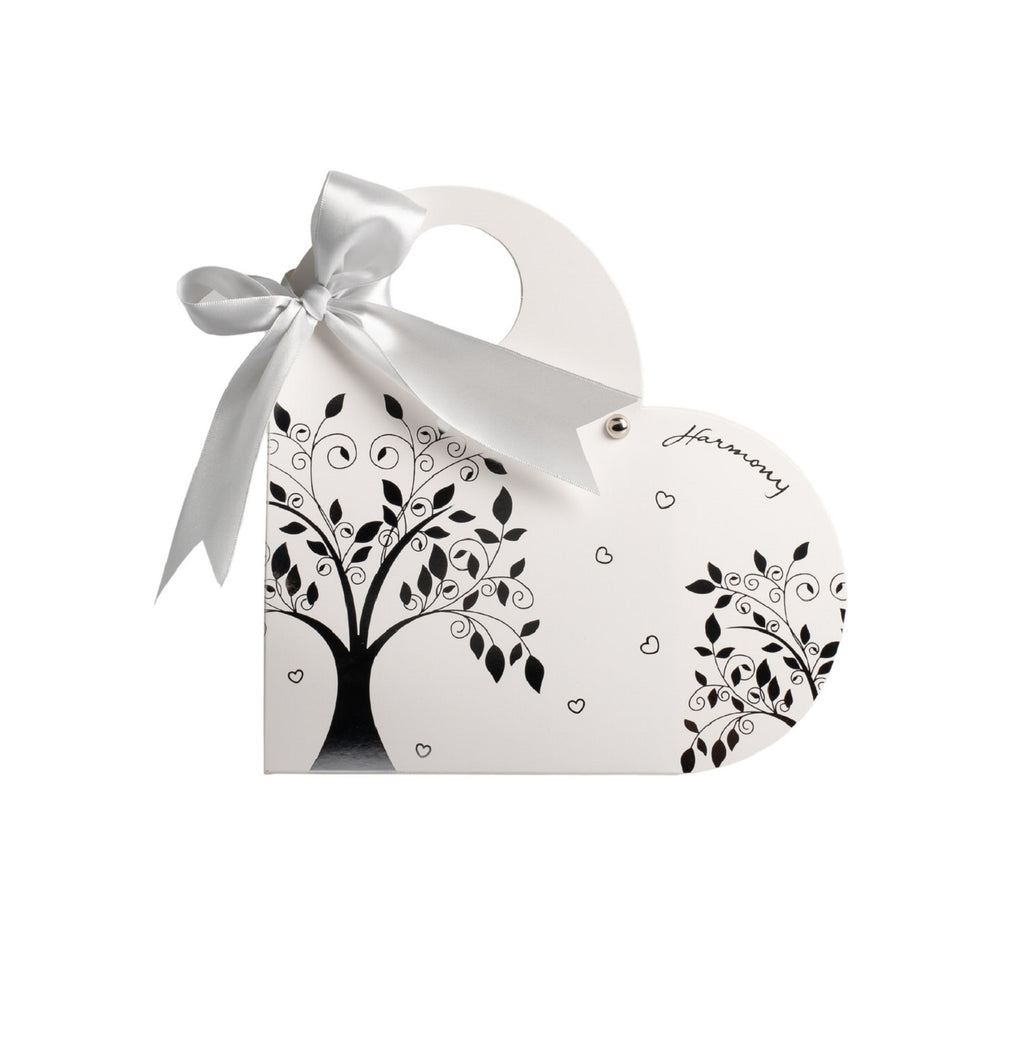 Profumatore albero della vita sacra famiglia decorato con cuori e glitter cresima bambina o bambino Harmony RSMT25046