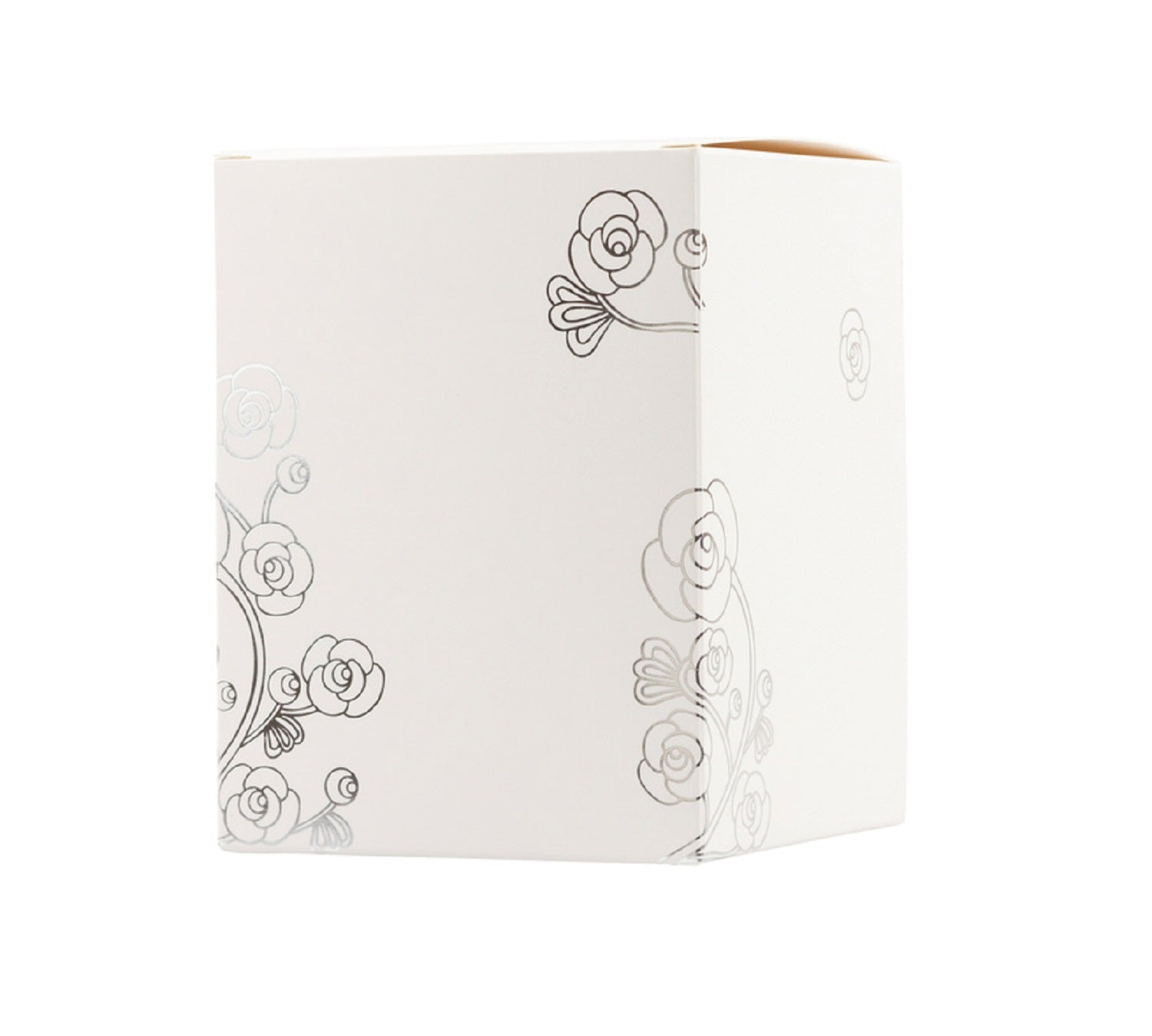 Vaso lady volto con fiore in porcellana bianco harmony S2540P