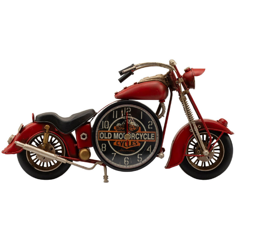 Bomboniera comunione e cresima sveglia moto rossa harmony S2733L
