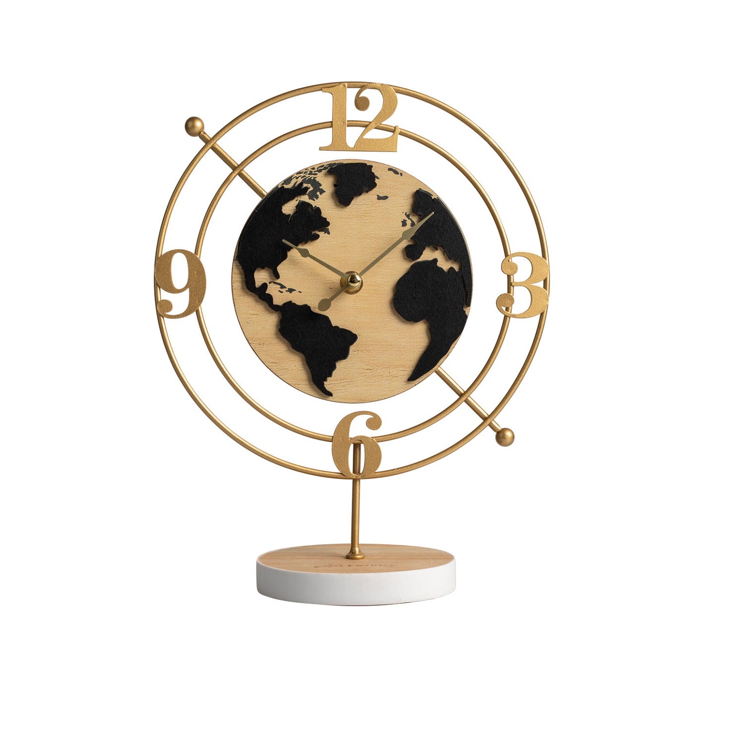 Orologio da tavolo mappamondo bomboniera per cresima, matrimonio, laurea, comunione, Harmony S2912S