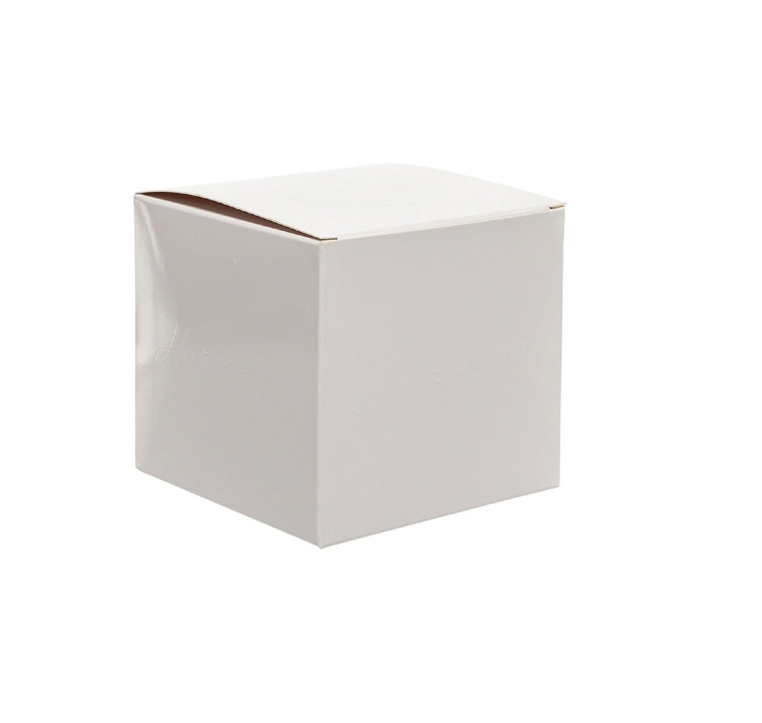 Bomboniera matrimonio scatola media in vetro quadrata con decorazione farfalla in cristallo harmony SNVT23273