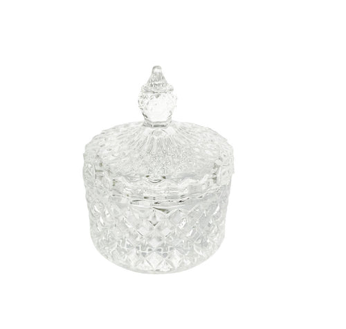 Bomboniera matrimonio elegante scatola in vetro harmony SNVT24156