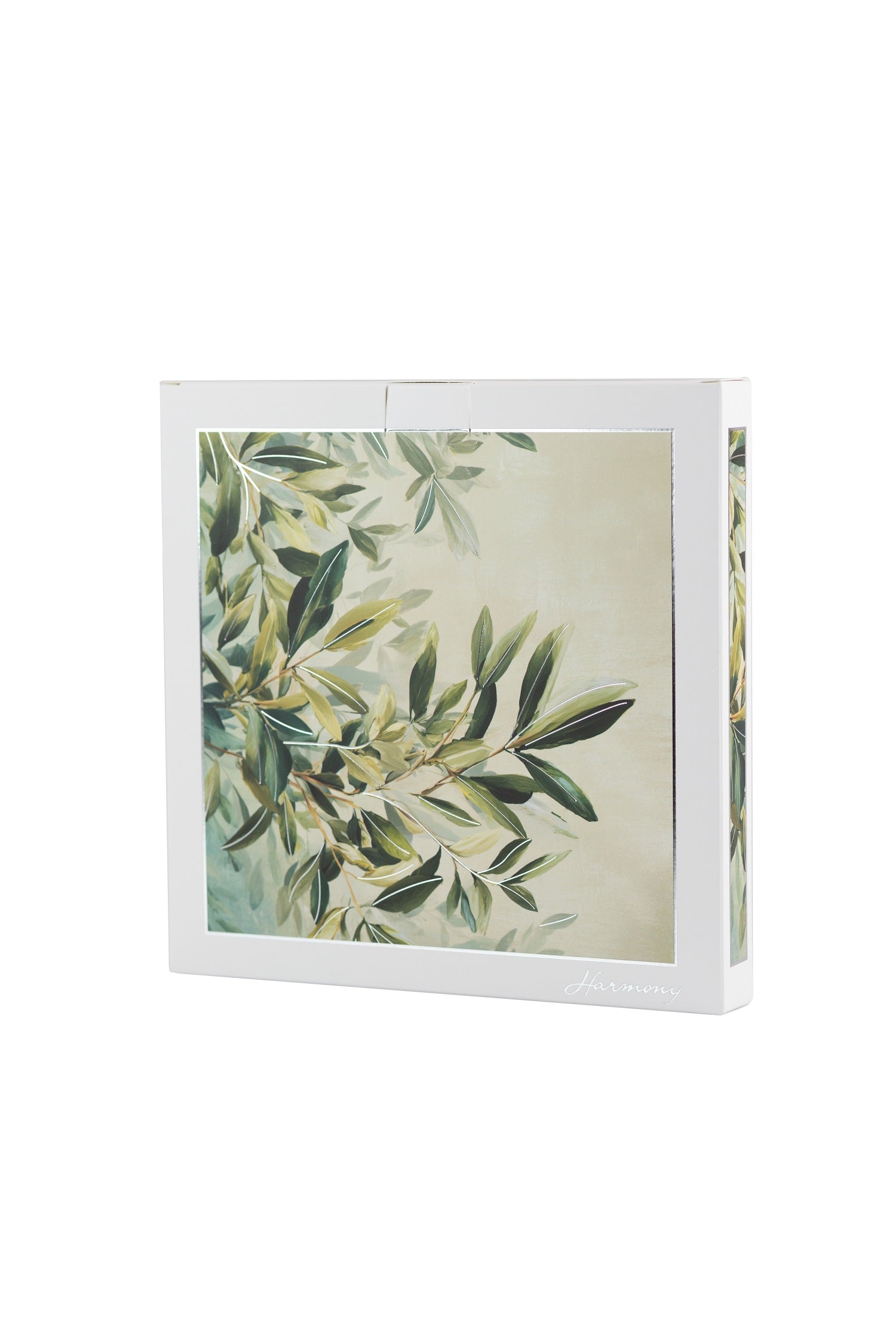 Bilancia da cucina in vetro rettangolare con decoro foglie bomboniera per matrimonio, ricorrenze, Harmony SNVT26192