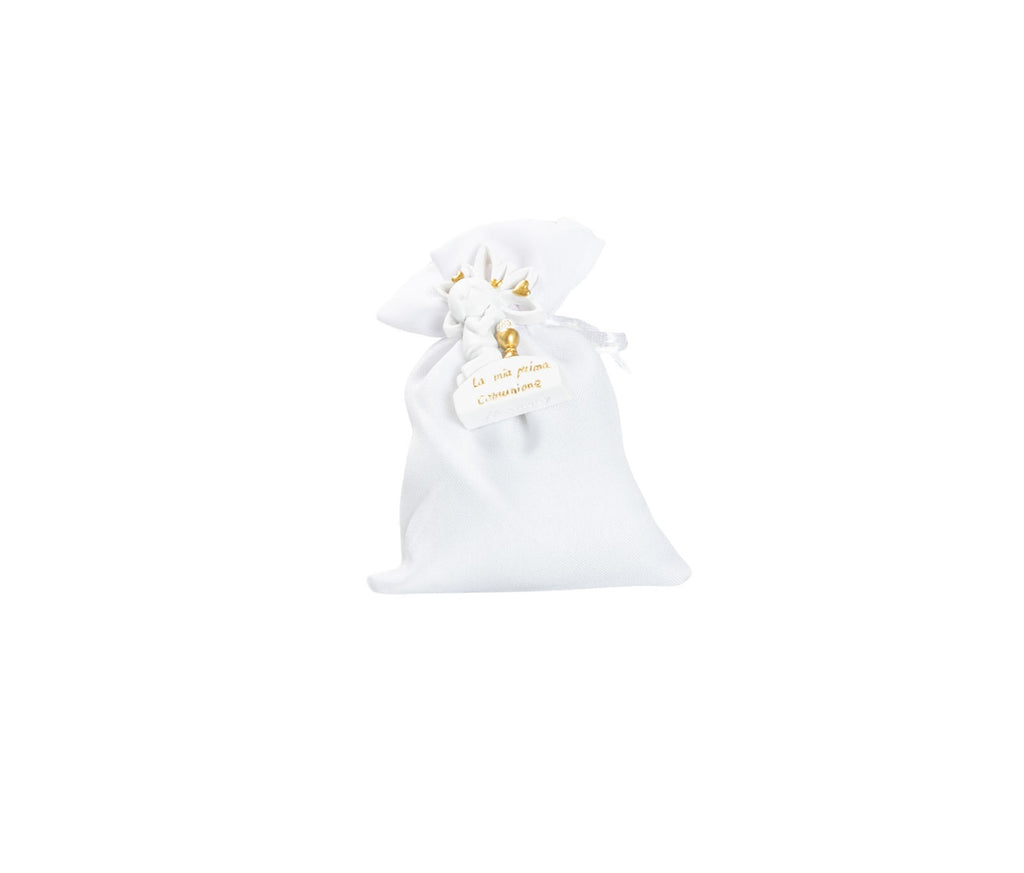 Set sacchettino porta confetti da 5 pz bomboniera per comunione Harmony
