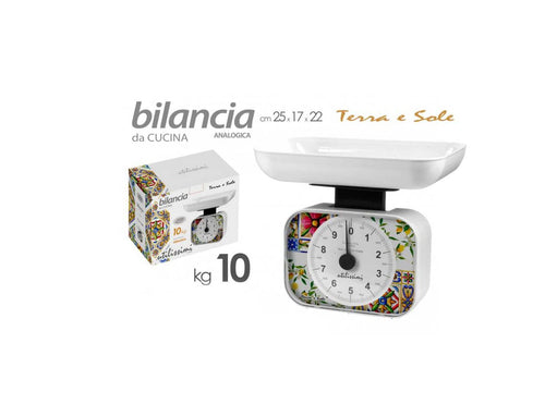 Analog kitchen scale 10 kg earth and sun gic 828492 
