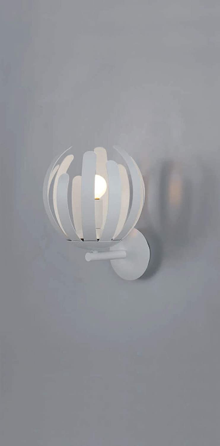 Applique da parete moderno a 1 luce in metallo laccato bianco opaco PR 6994/A20